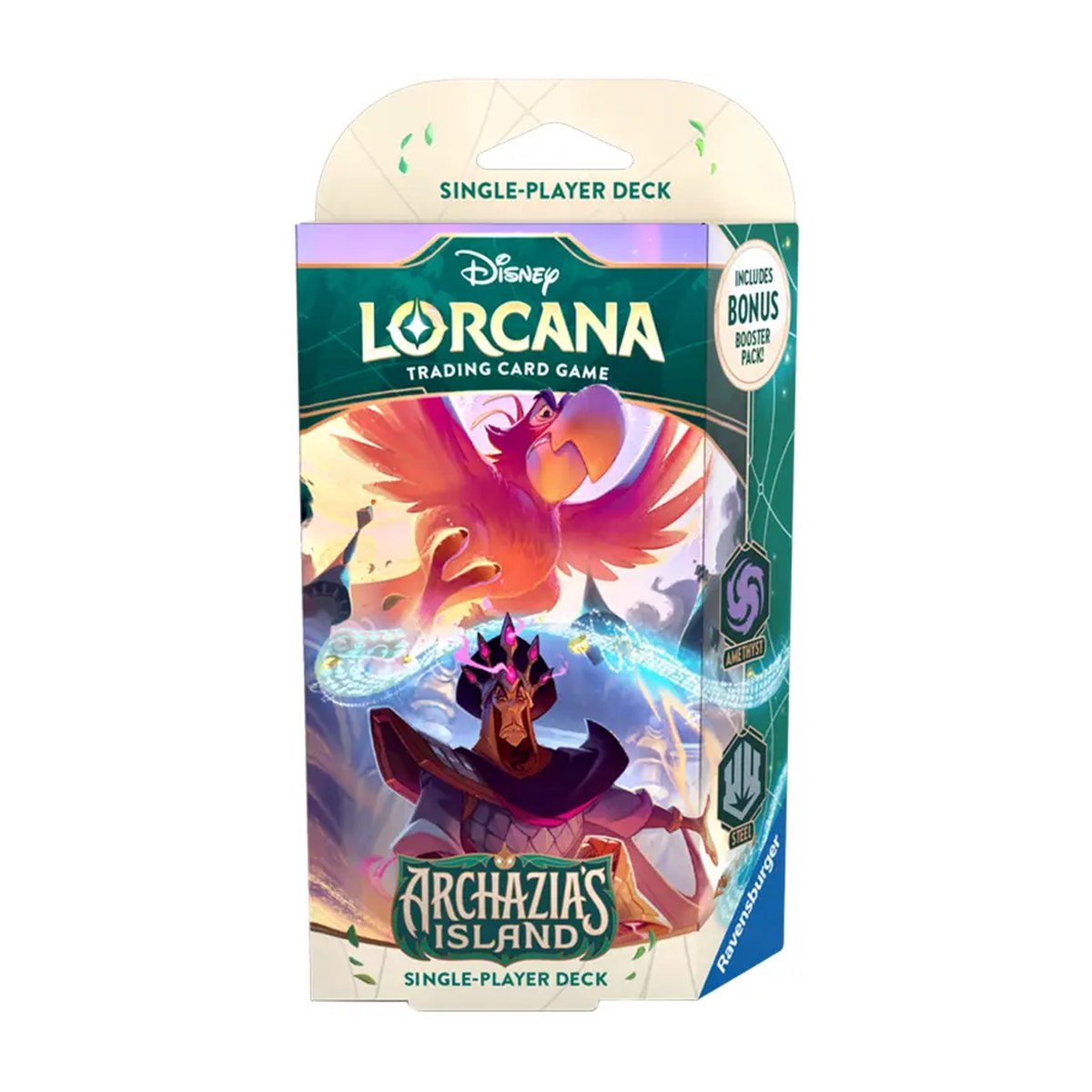 Disney Lorcana: Archazia's Island - Starter Deck - Jafar & Iago (Amethyst/Steel)
