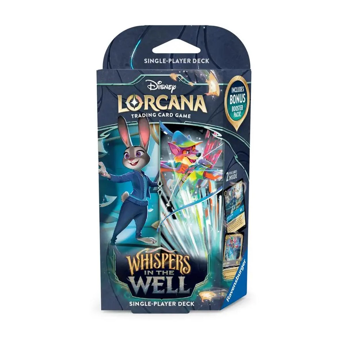 Disney Lorcana: Whispers in the Well - Starter Deck - Judy Hopps & Robin Hood (Sapphire & Steel)