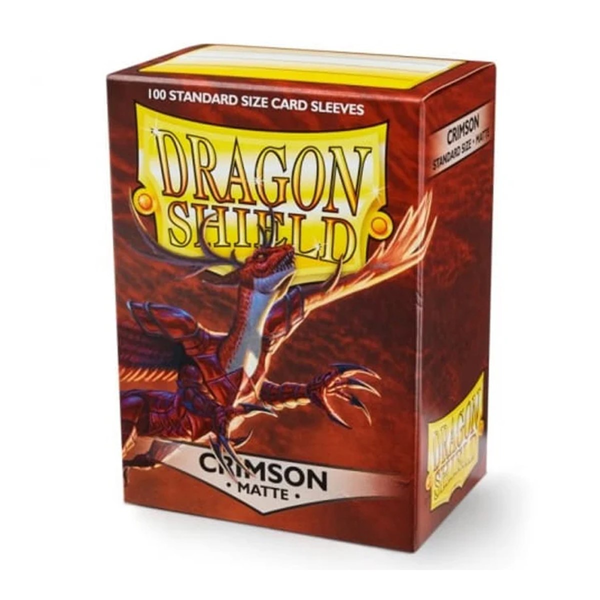 Dragon Shield Matte Sleeves x100 - Crimson