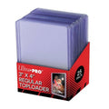 Ultra Pro Regular Toploaders 3" x 4" x25 - Clear